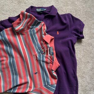 Two Ralph Lauren Polo Shirts